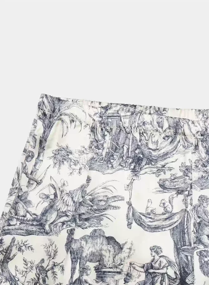 Pantalón de pijama de seda Nightside Pantalón de pijama de seda Nightside