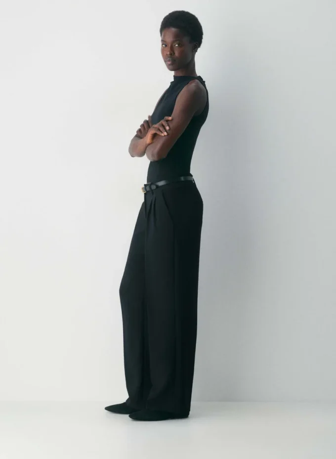 Pantalón Effortless Pant™ Curve-Fit de talle bajo – Crepette™