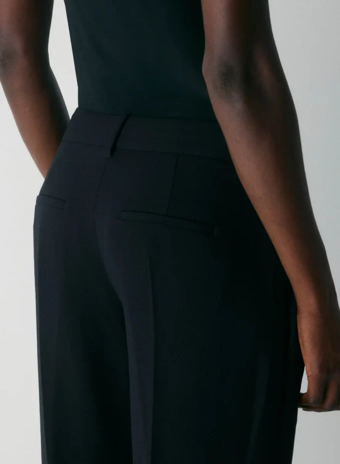 Pantalón Effortless Pant™ Curve-Fit de talle bajo – Crepette™