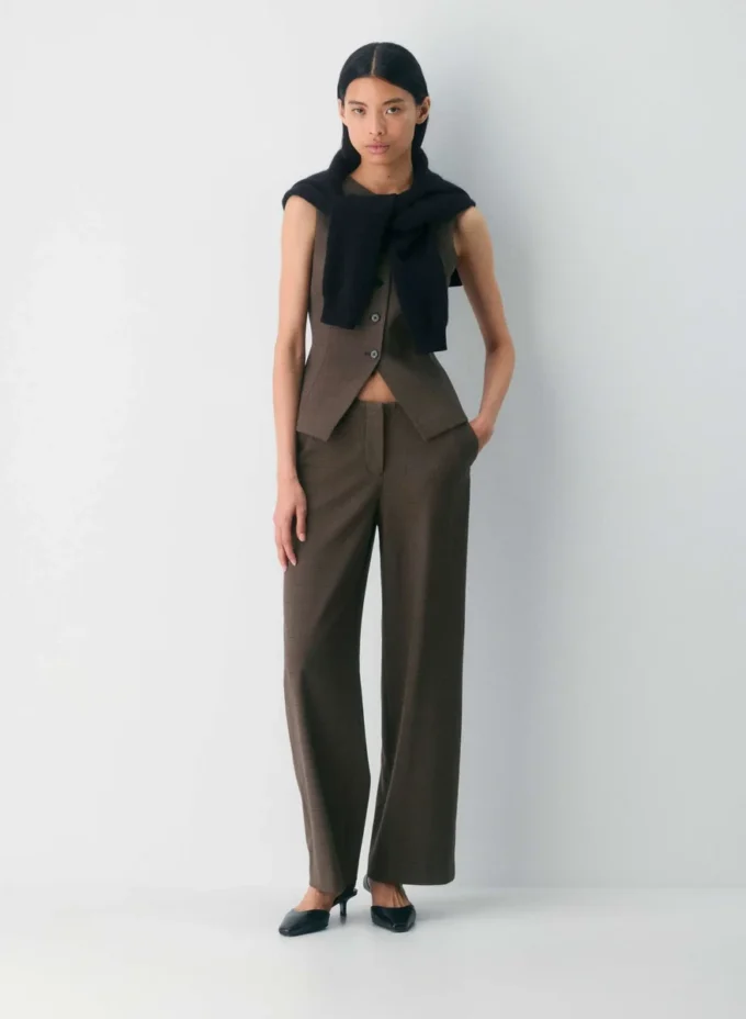 Pantalón Ensemble Lo-Rise – Sarga Pantalón Ensemble Lo-Rise – Sarga