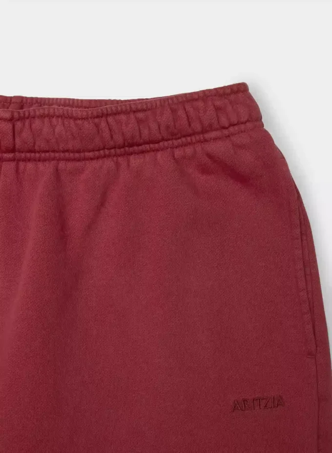 Pantalón palazzo de felpa Mega Lo-rise
