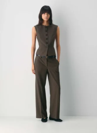 Pantalón Sevilla de talle bajo – Sarga