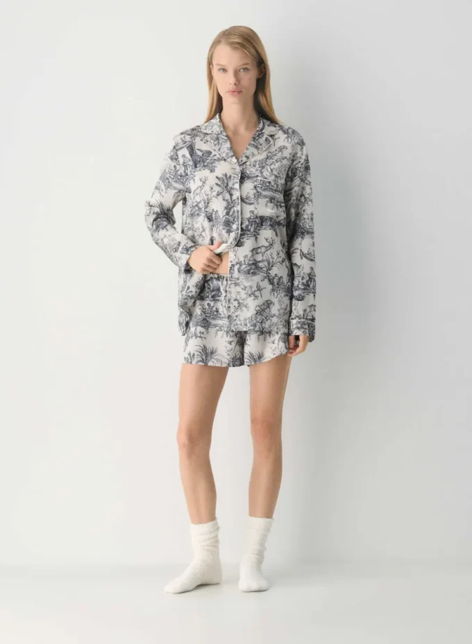 Pantalones cortos de pijama Nightside Silk