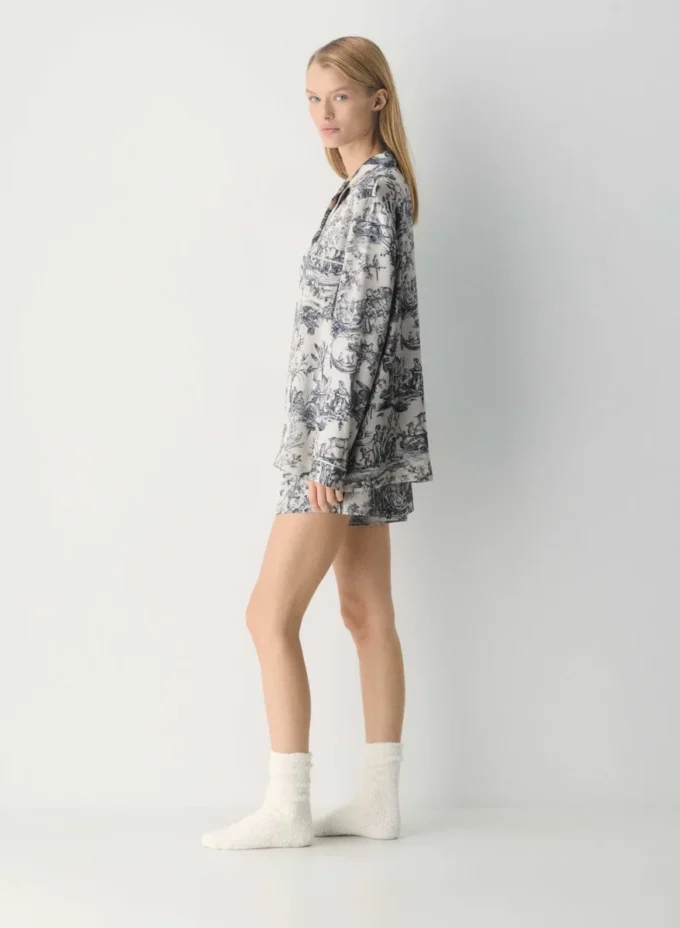 Pantalones cortos de pijama Nightside Silk
