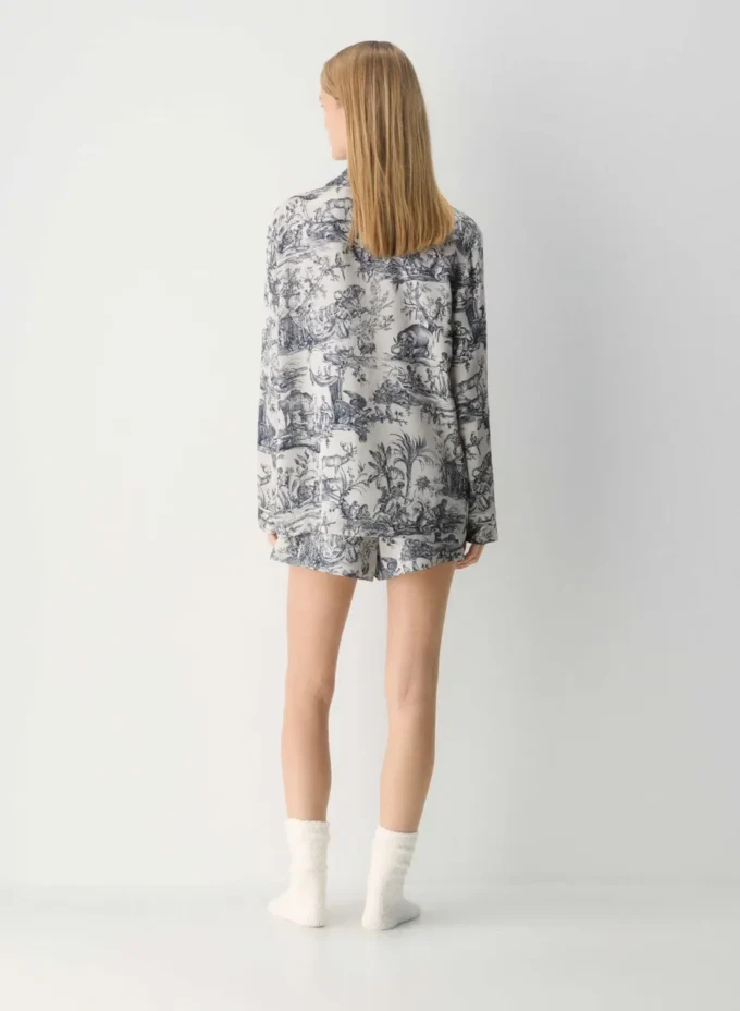 Pantalones cortos de pijama Nightside Silk