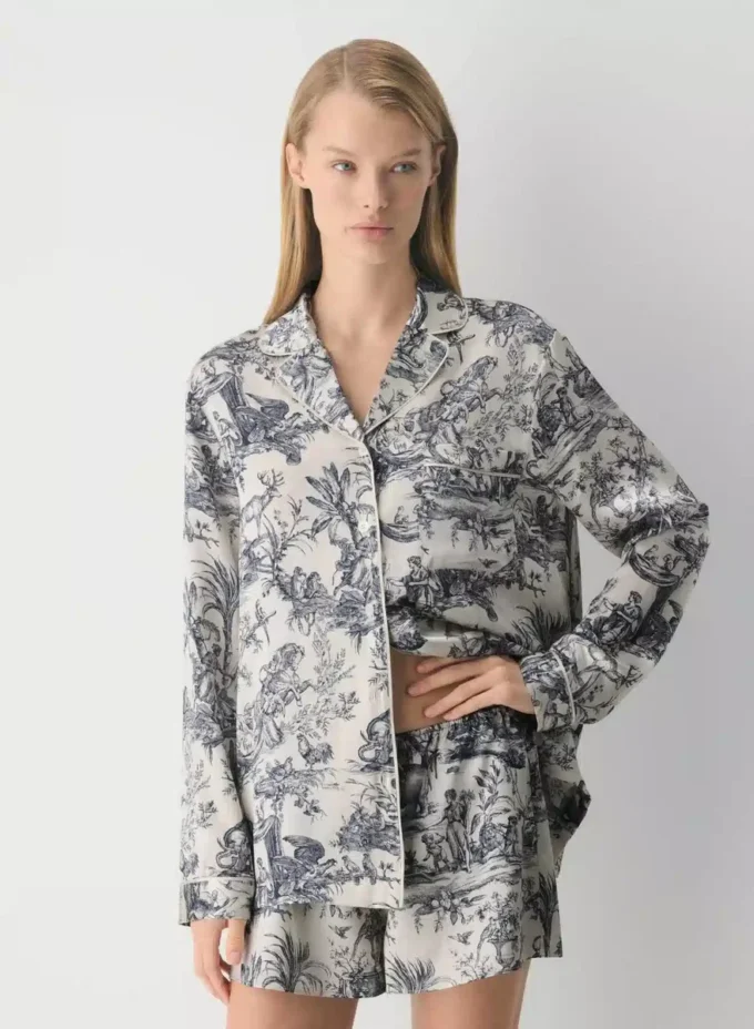 Pantalones cortos de pijama Nightside Silk