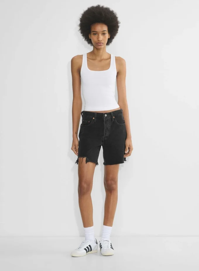 Pantalones cortos Levi’s 501 Mid Thigh Jean