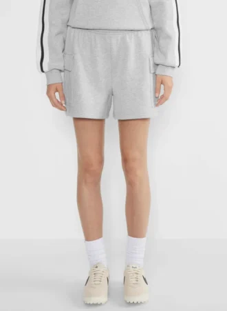 Pantalones cortos Mega Cargo™ de felpa cómoda hasta la mitad del muslo