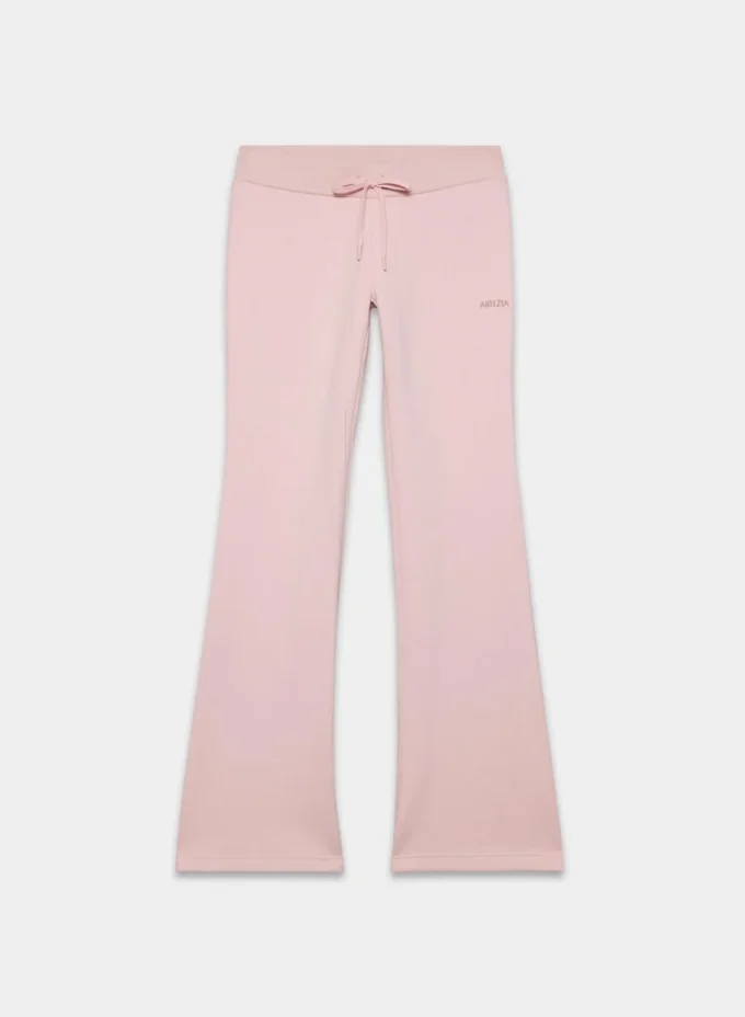 Pantalones de chándal acampanados y cómodos de felpa