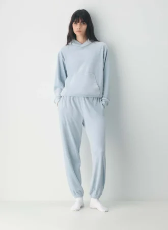 Pantalones de chándal de terciopelo Skylar