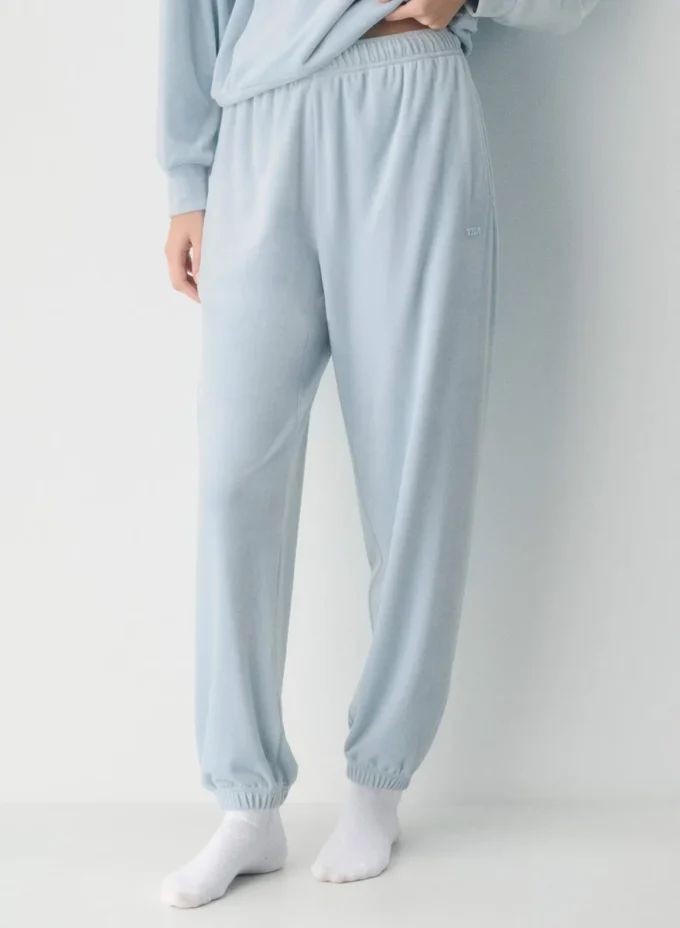 Pantalones de chándal de terciopelo Skylar