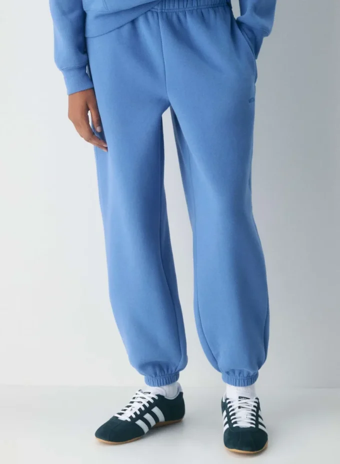 Pantalones de chándal Mega Baggy Zip Jogger de felpa cómoda Pantalones de chándal Mega Baggy Zip Jogger de felpa cómoda