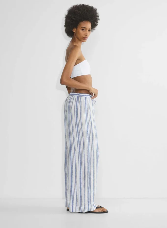 Pantalones de lino New Globetrot Pantalones de lino New Globetrot