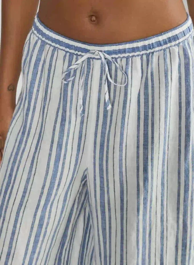 Pantalones de lino New Globetrot Pantalones de lino New Globetrot