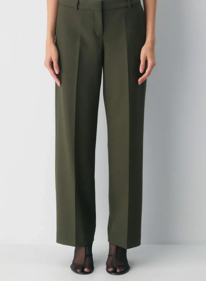 Pantalones de talle bajo New Agency – (Re)ssential