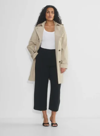 Pantalones Effortless Pant™ Curve-fit Cropped – Crepette™