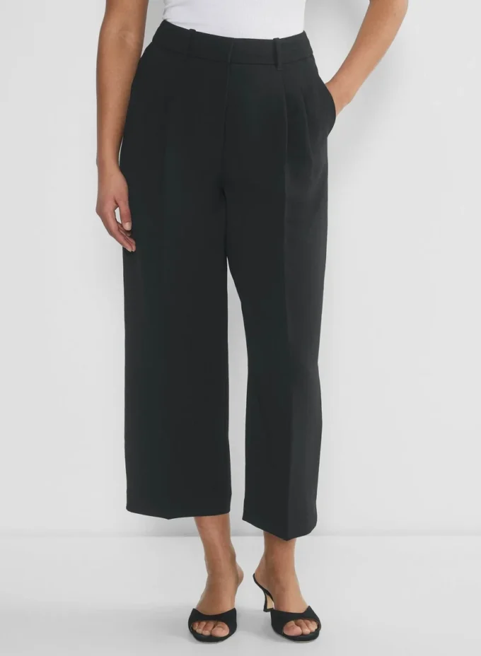 Pantalones Effortless Pant™ Curve-fit Cropped – Crepette™