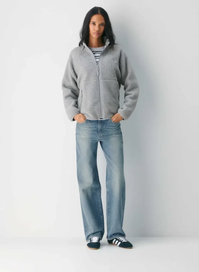 Polartec® Thermal Pro™ Sudadera con cuello alto y cremallera Raglan