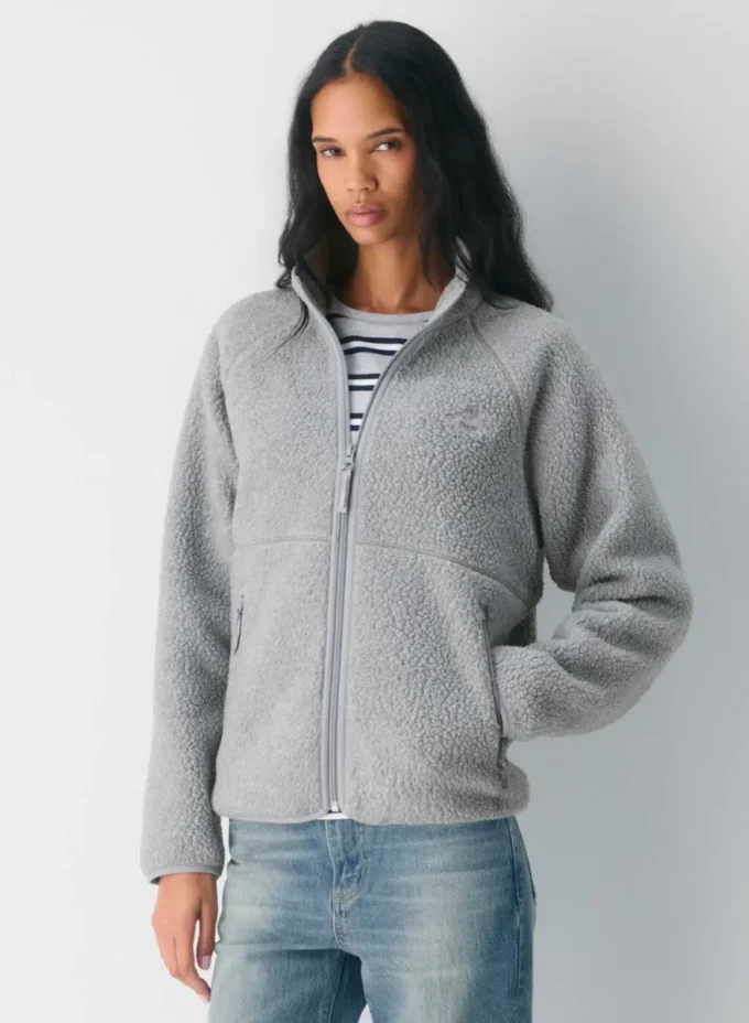 Polartec® Thermal Pro™ Sudadera con cuello alto y cremallera Raglan