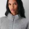 Polartec® Thermal Pro™ Sudadera con cuello alto y cremallera Raglan