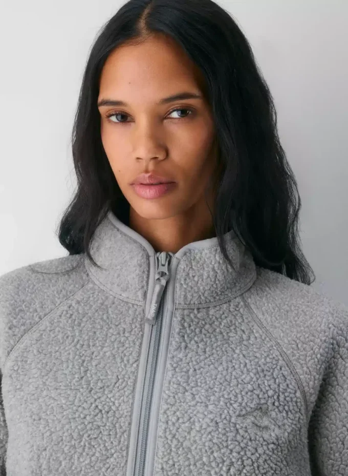Polartec® Thermal Pro™ Sudadera con cuello alto y cremallera Raglan