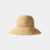 Sombrero de rafia Sunbeam con ala corta Sombrero de rafia Sunbeam con ala corta