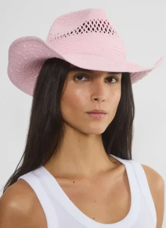 Sombrero vaquero de paja Bask