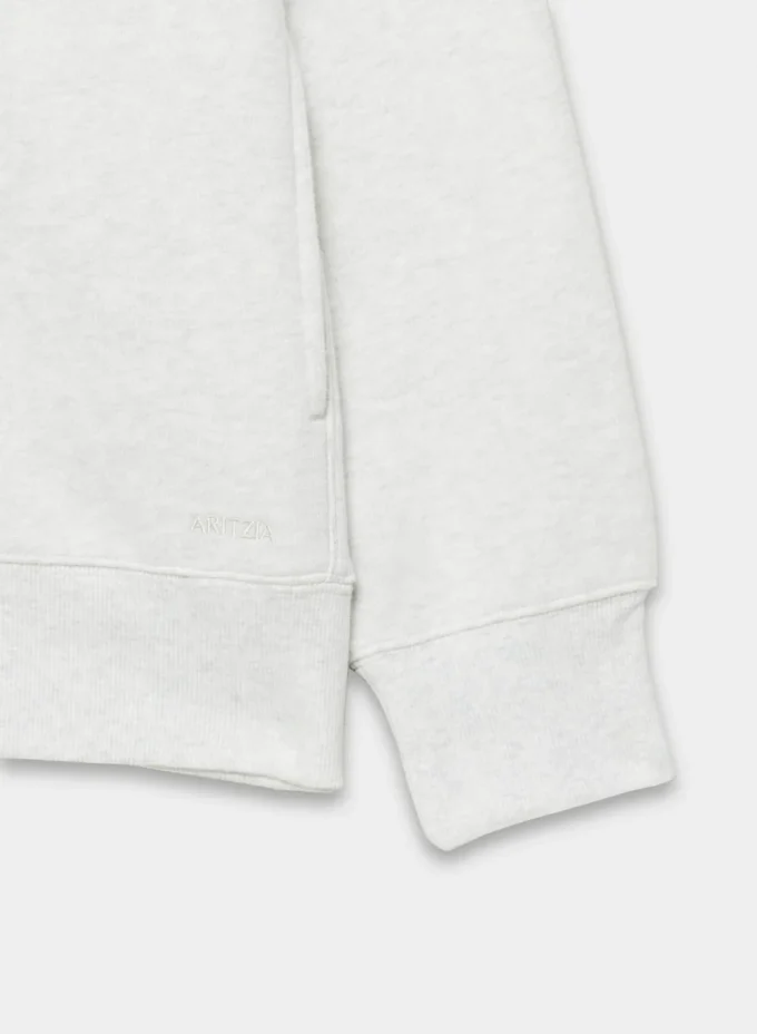 Sudadera Boyfriend con media cremallera y tejido Cozy Sweatfleece Sudadera Boyfriend con media cremallera y tejido Cozy Sweatfleece