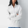 Sudadera Boyfriend con media cremallera y tejido Cozy Sweatfleece Sudadera Boyfriend con media cremallera y tejido Cozy Sweatfleece