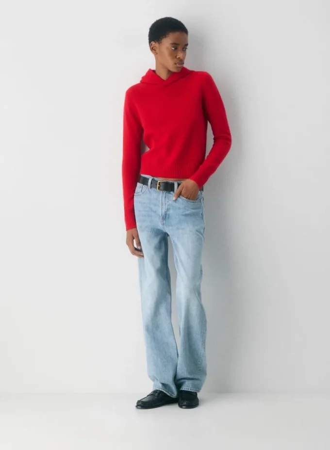 Sudadera con capucha Essential Cashmere