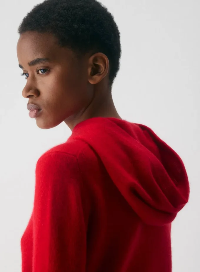 Sudadera con capucha Essential Cashmere