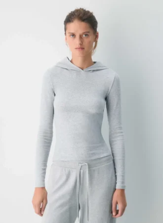 Sudadera con capucha HomeStretch™ Rib