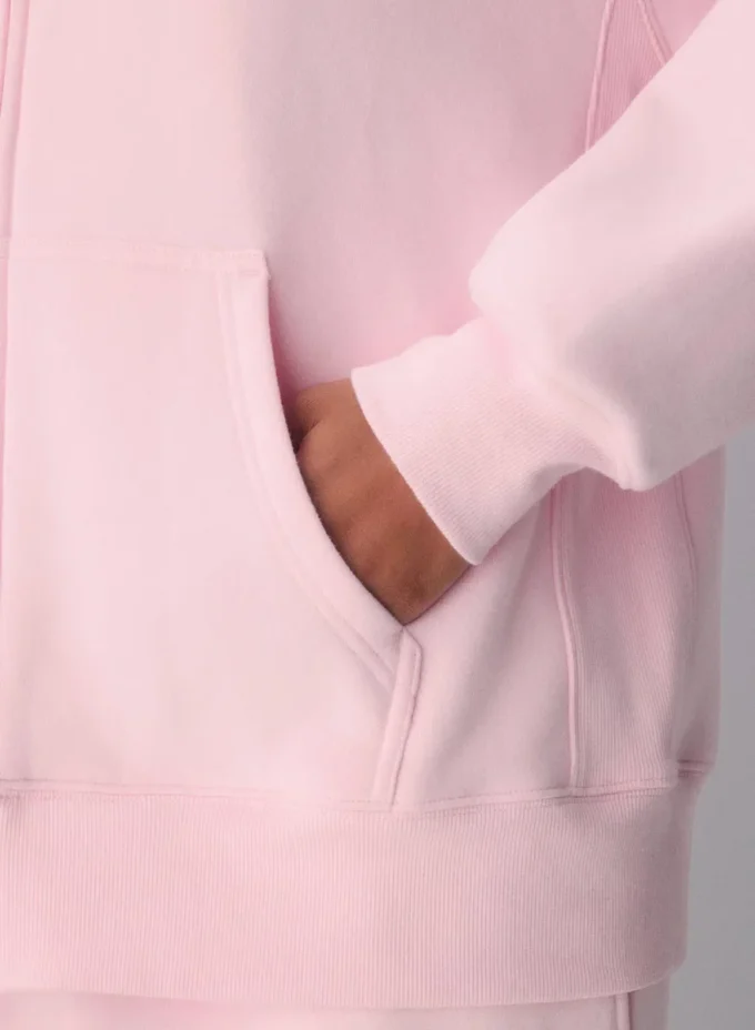 Sudadera con capucha y cremallera Boyfriend Sudadera con capucha y cremallera Boyfriend