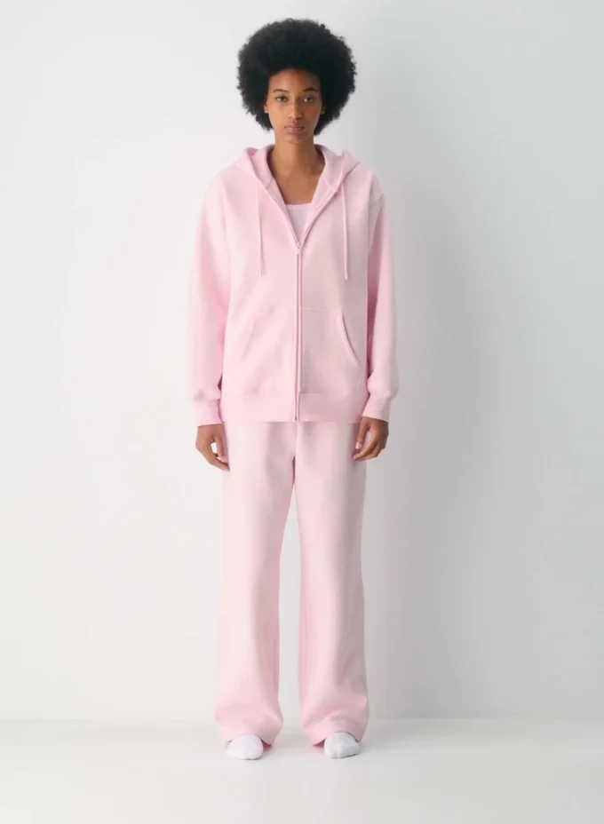 Sudadera con capucha y cremallera Boyfriend Sudadera con capucha y cremallera Boyfriend