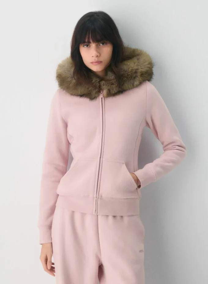 Sudadera con capucha y cremallera Cozy Sweatfleece Sudadera con capucha y cremallera Cozy Sweatfleece
