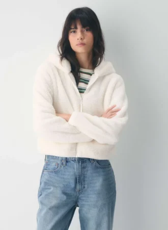 Sudadera con capucha y cremallera Larkspur