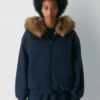 Sudadera con capucha y cremallera mega oversize Sudadera con capucha y cremallera mega oversize