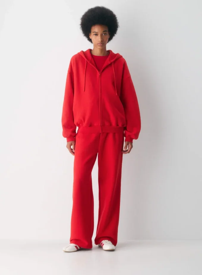 Sudadera con capucha y cremallera mega oversize Sudadera con capucha y cremallera mega oversize
