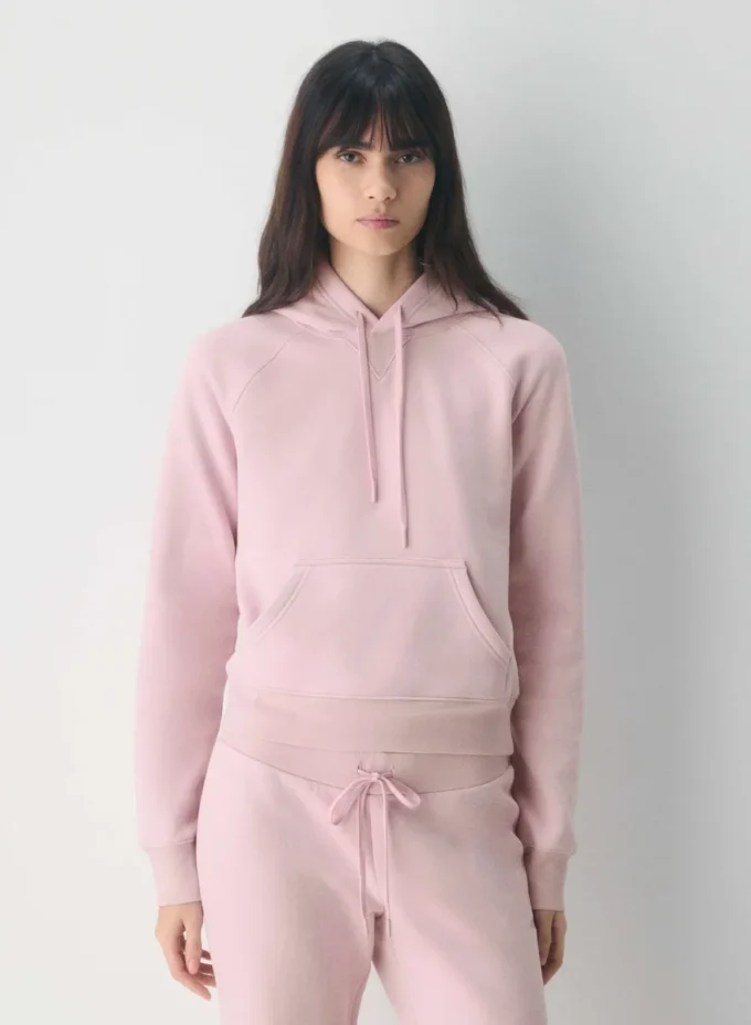 Sudadera con capucha y mangas raglán
