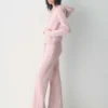 Sudadera con capucha y mangas raglán