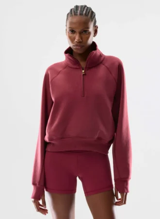 Sudadera con cremallera 1/2 Tempo de FormaFleece™