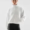 Sudadera con cuello alto y cremallera Plateau