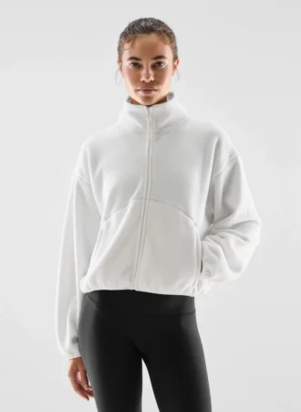Sudadera con cuello alto y cremallera Plateau