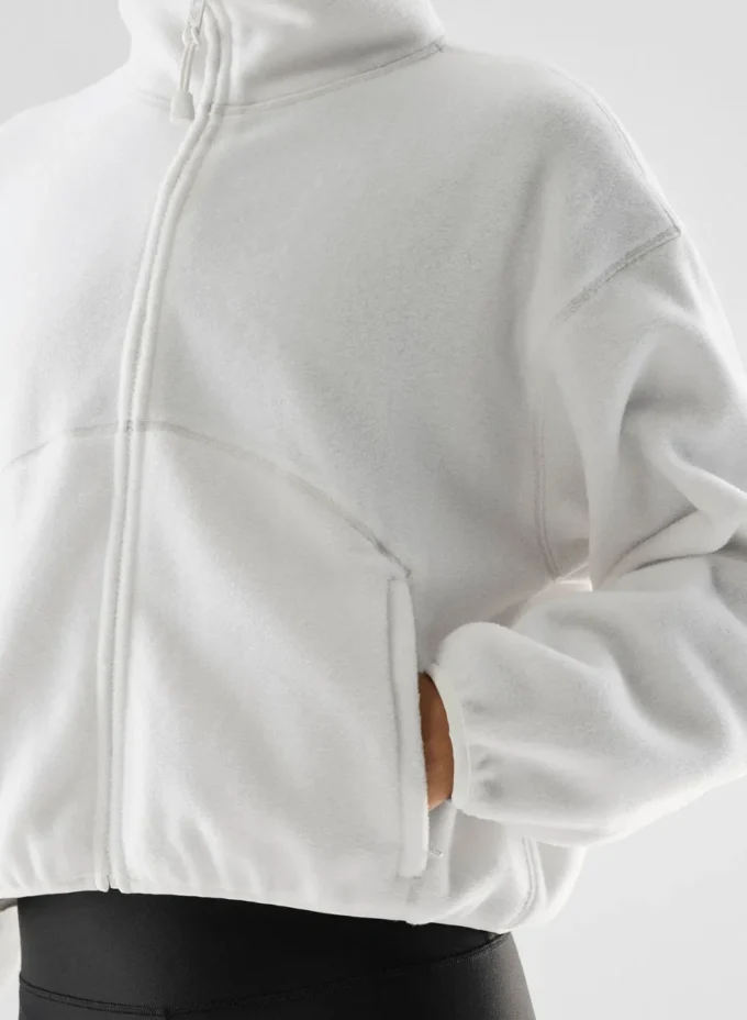 Sudadera con cuello alto y cremallera Plateau