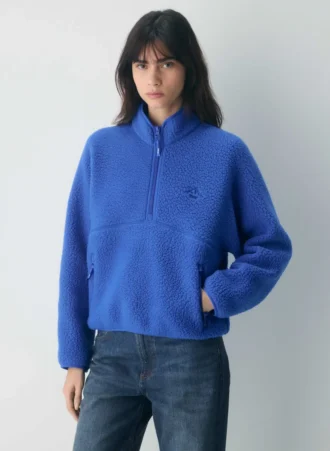 Sudadera con media cremallera y cuello alto Polartec® Thermal Pro™ Sudadera con media cremallera y cuello alto Polartec® Thermal Pro™
