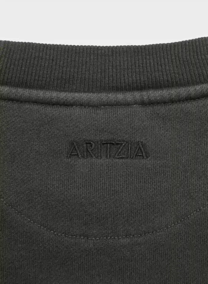 Sudadera corta Perfect Crew de felpa Cozy Sweatfleece