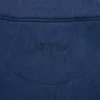 Sudadera corta y cómoda con cuello alto y media cremallera
