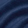 Sudadera corta y cómoda con cuello alto y media cremallera