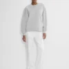 Sudadera de cuello redondo Boyfriend de felpa Cozy