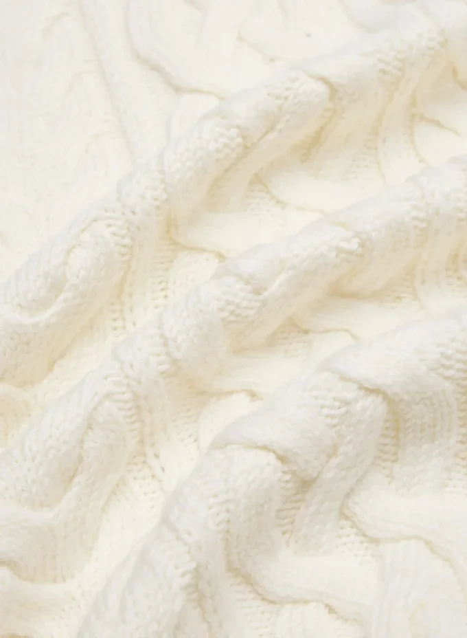 Suéter de lana merino Heritage Knit con cremallera de 1/4